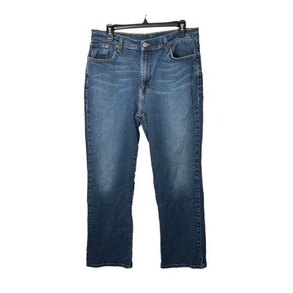 Lucky Brand Dungarees Y2K Bootcut Jeans Size 34 Short Gene Montesano Collection - Picture 7 of 13